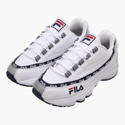 Fila Draftere 98 - Miesten Urheilukengät - Valkoinen/Laivastonsininen | FI-62681